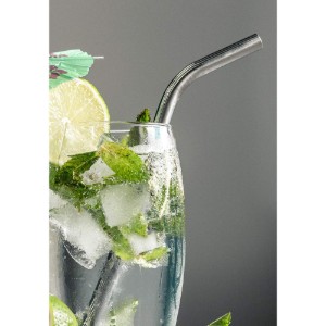 Set 4 paie curbate inox, cu perie curatare - Grunwerg