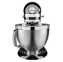 Mixer cu bol 4.8L, Artisan, Model 185, Onyx Black - KitchenAid