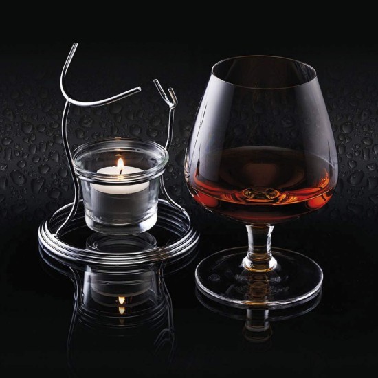 Suport cu pahar coniac, 350 ml, sticla - BarCraft