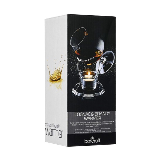 Suport cu pahar coniac, 350 ml, sticla - BarCraft