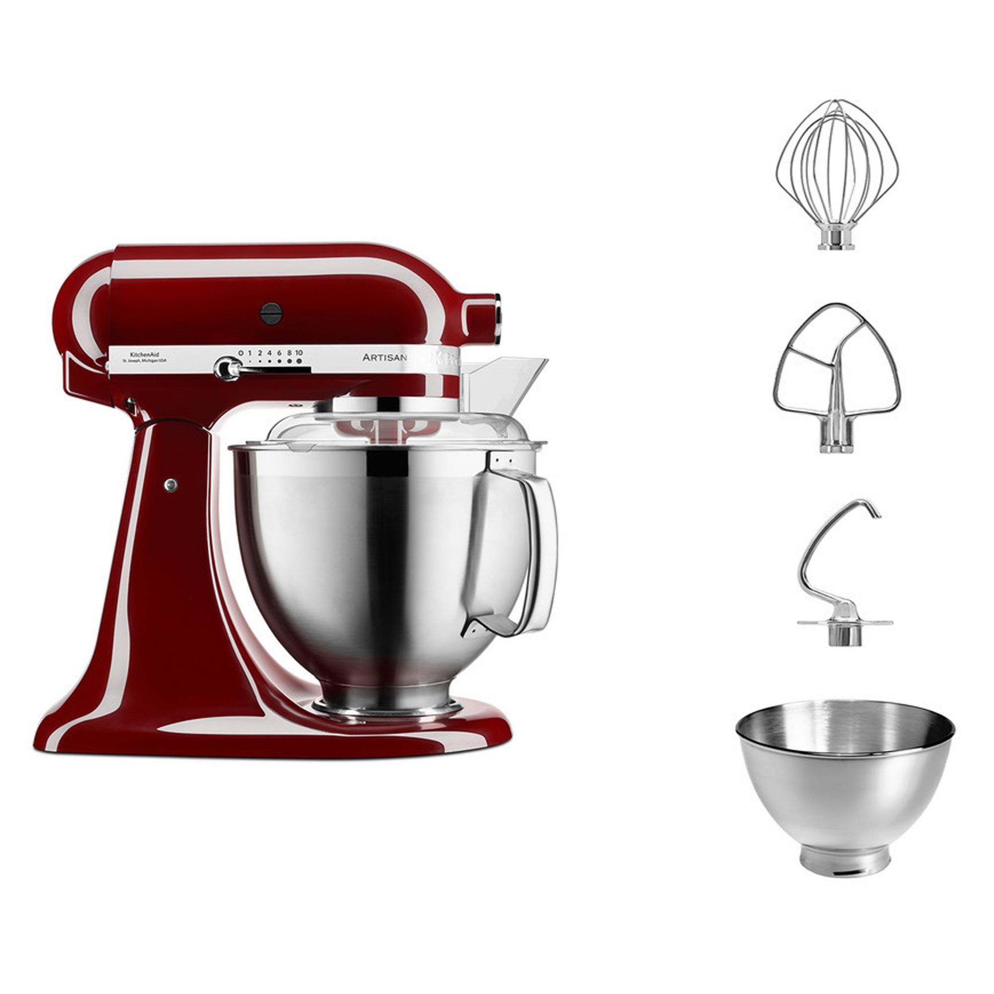 kitchenaid crimson red