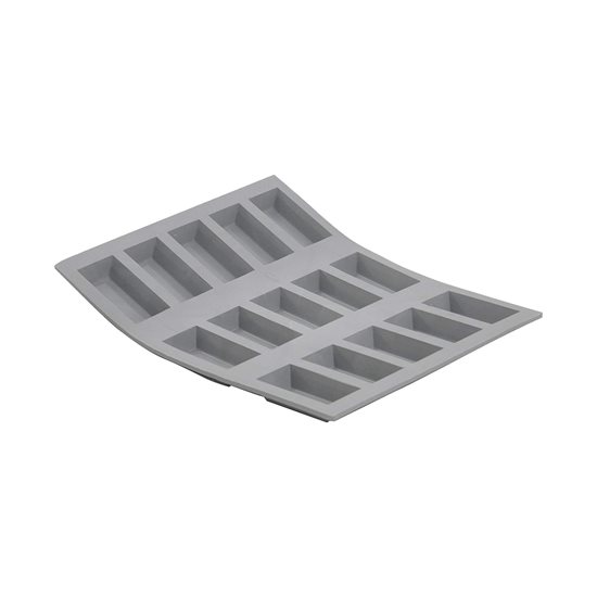 Forma silicon pentru mini-financiers, 15 bucati, 21 x 17,6 cm - de Buyer