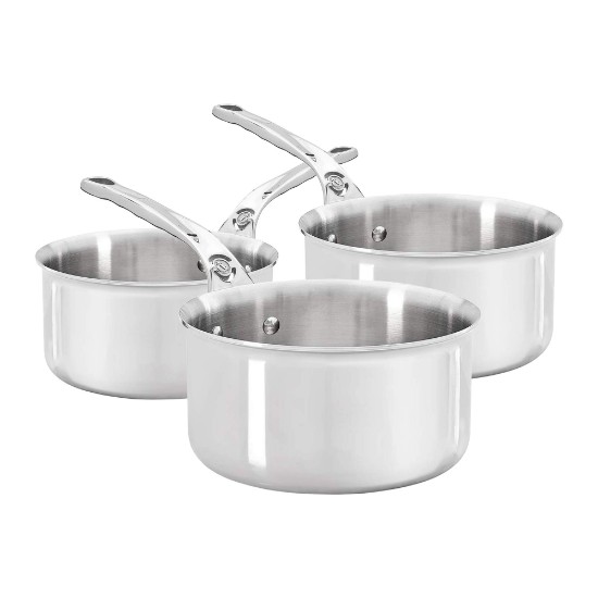 Set cratite inox, 5-Ply, 3 piese "Affinity" - de Buyer