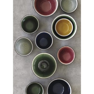 Bol ceramica, 11 cm, "Origin 2.0", Albastru - Nuova R2S