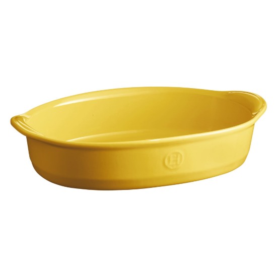 Tava ovala, ceramica, 35x22,5cm/2,3L, Provence Yellow - Emile Henry