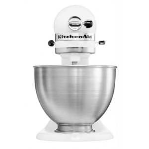 Mixer cu bol 4.3L, Classic, White - KitchenAid