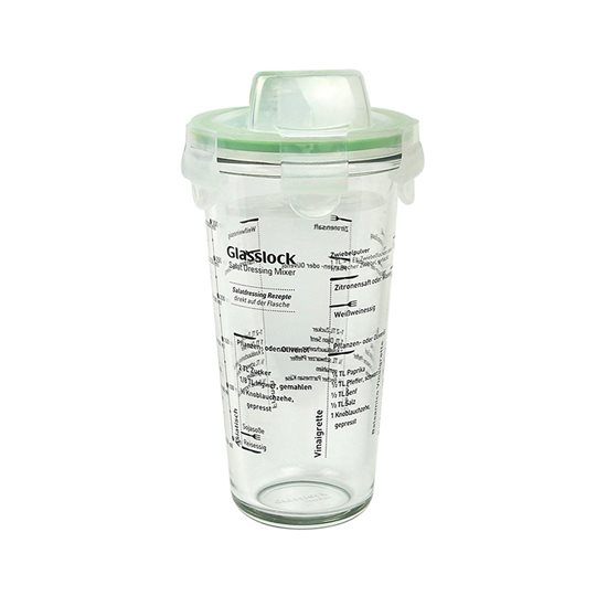 Shaker sticla, 450ml, Verde - Glasslock