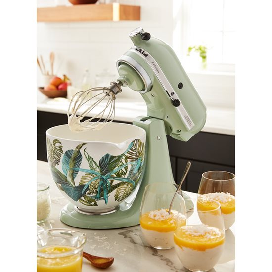 Bol ceramica 4,7 L, Tropical Floral - KitchenAid