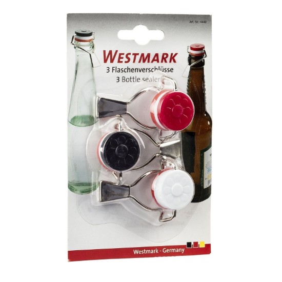 Set 3 dopuri de etansare cu levier - Westmark