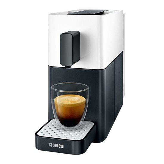 Espressor "Easy Shell", White-Midnight Black - Cremesso