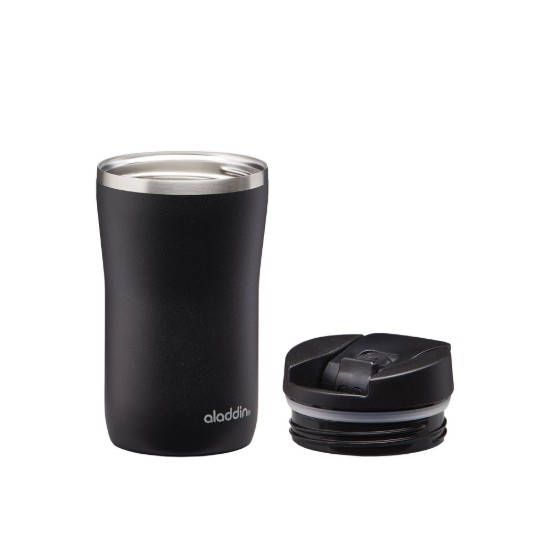 Termos inox, 250ml, "Cafe Thermavac", Lava Black - Aladdin