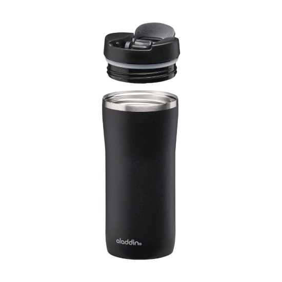 Termos inox, 350ml, "Mocca Thermavac", Lava Black - Aladdin