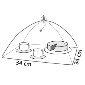 Invelitoare protectie alimente, plastic, 34 x 34 cm - Westmark