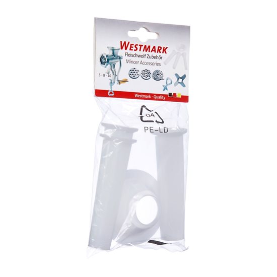 Set 4 accesorii masina tocat M8 pentru carnati - Westmark