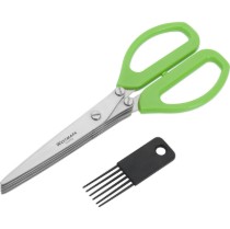Foarfeca verdeata cu 5 lame, inox - Westmark