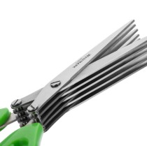 Foarfeca verdeata cu 5 lame, inox - Westmark
