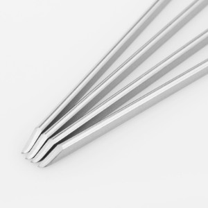 Set 4 tepuse carne, inox, 22 cm - Westmark