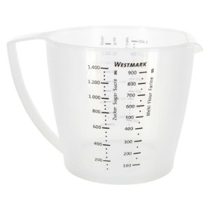 Cana gradata pentru mixer, 1400ml, Rosu - Westmark