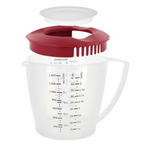 Cana gradata pentru mixer, 1400ml, Rosu - Westmark
