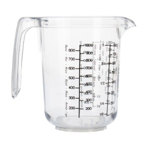 Cana gradata, plastic, 1000ml, "Gerda" - Westmark