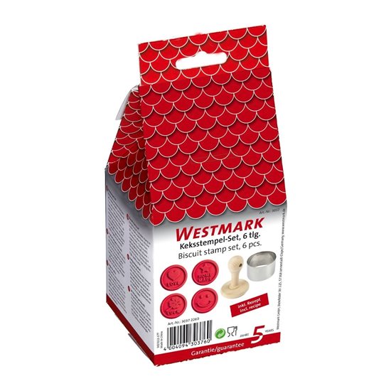 Set 6 piese decorare biscuiti - Westmark