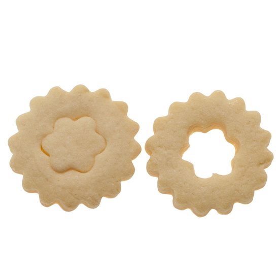 Forma cutter biscuiti Linzer, floare, 5 cm - Westmark