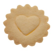 Forma cutter biscuiti Linzer, inima, inox, 5 cm - Westmark