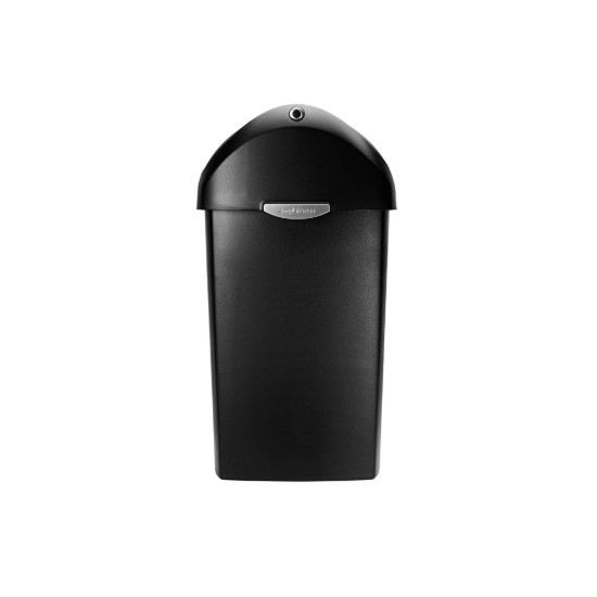 Cos de gunoi, 40 L, plastic, Negru - simplehuman