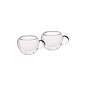 Set 2 cesti ceai, cu perete dublu, 230ml, LE’XPRESS - Kitchen Craft