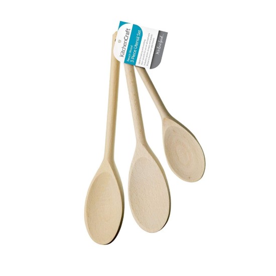 Set 3 linguri gatit, lemn - Kitchen Craft