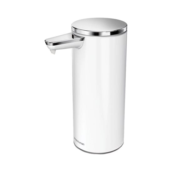 Dozator cu senzor, pentru sapun lichid, 266 ml, White Steel - simplehuman