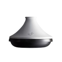 Tajine, ceramica, 27,5cm/2L, "Delight", White&Slate - Emile Henry