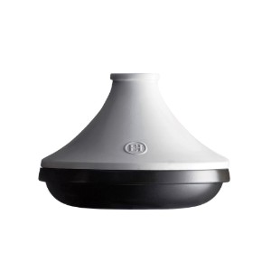 Tajine, ceramica, 27,5cm/2L, "Delight", White&Slate - Emile Henry