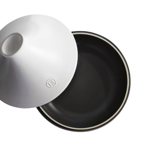 Tajine, ceramica, 27,5cm/2L,  "Delight", White&Slate - Emile Henry
