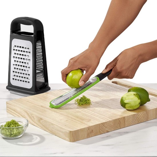 Razatoare multifunctionala, inox, cu recipient, "Good Grips" - OXO