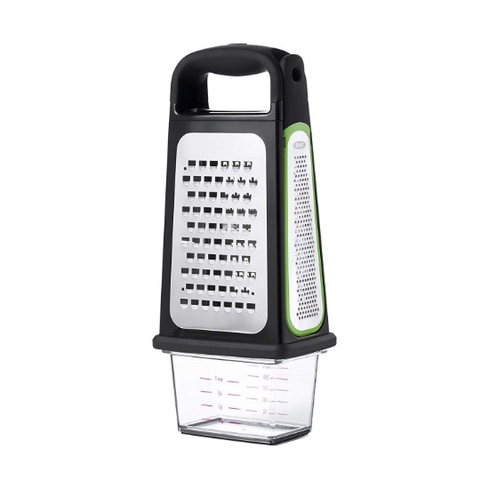 Razatoare multifunctionala, inox, cu recipient, "Good Grips" - OXO