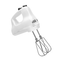 Mixer de mana Classic cu 5 viteze, 85W, White - KitchenAid