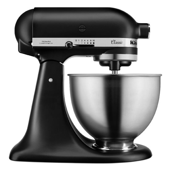 Mixer cu bol 4,3L, Classic, cu accesoriu tocat carne si accesoriu prajituri - KitchenAid