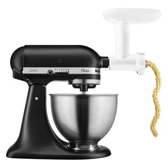 Mixer cu bol 4,3L, Classic, cu accesoriu tocat carne si accesoriu prajituri - KitchenAid