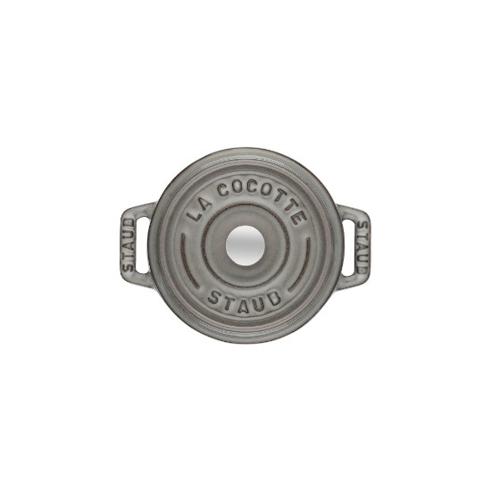 Mini-oala Cocotte, fonta, 10cm/0,25L, Graphite Grey - Staub