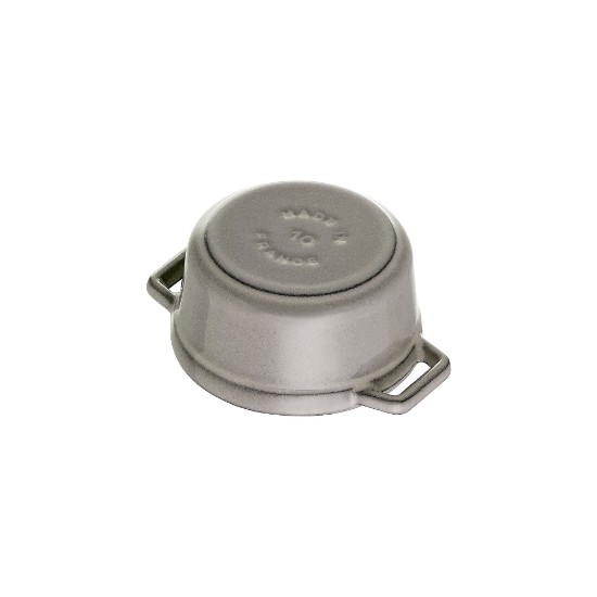 Mini-oala Cocotte, fonta, 10cm/0,25L, Graphite Grey - Staub