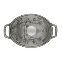 Oala Cocotte cochon, fonta, 17cm/1L, Graphite Grey - Staub