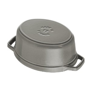 Oala Cocotte cochon, fonta, 17cm/1L, Graphite Grey - Staub