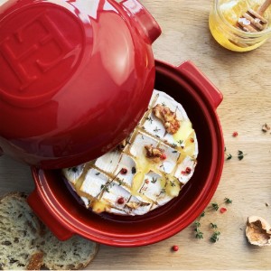 Vas pentru branza, ceramica, 17,5cm/0,55L, Burgundy - Emile Henry