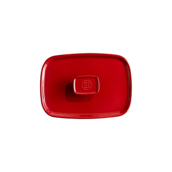 Capac pentru tava 9650, ceramica, 25x18cm, Burgundy - Emile Henry
