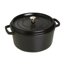 Oala Cocotte fonta, 28cm/6,7L, Black - Staub