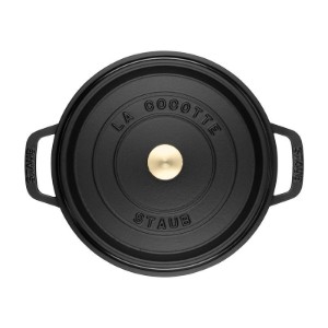 Oala Cocotte fonta, 28cm/6,7L, Black - Staub