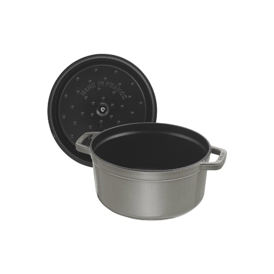 Oala Cocotte, fonta, 20cm/2,2L, Graphite Grey - Staub