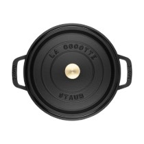 Oala Cocotte fonta, 26cm/5,2L, Black - Staub