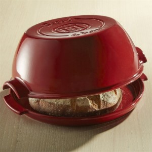 Vas pentru paine, ceramica, 30cm, Burgundy - Emile Henry